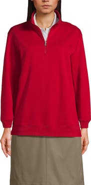 Lands' End Adult Quarter Zip Sweatshirt