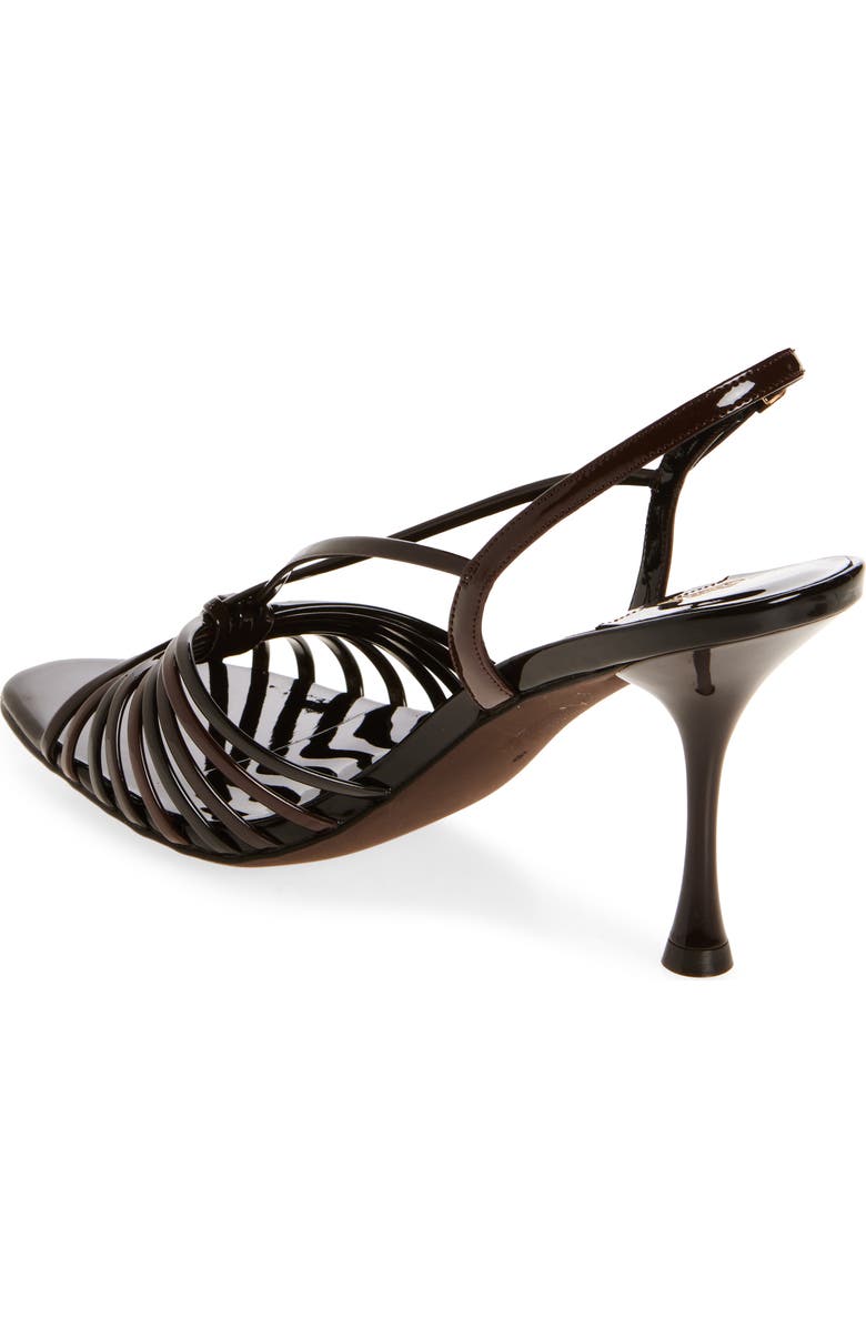 Jeffrey Campbell Galaxia Slingback Sandal, Alternate, color, Brown Combo