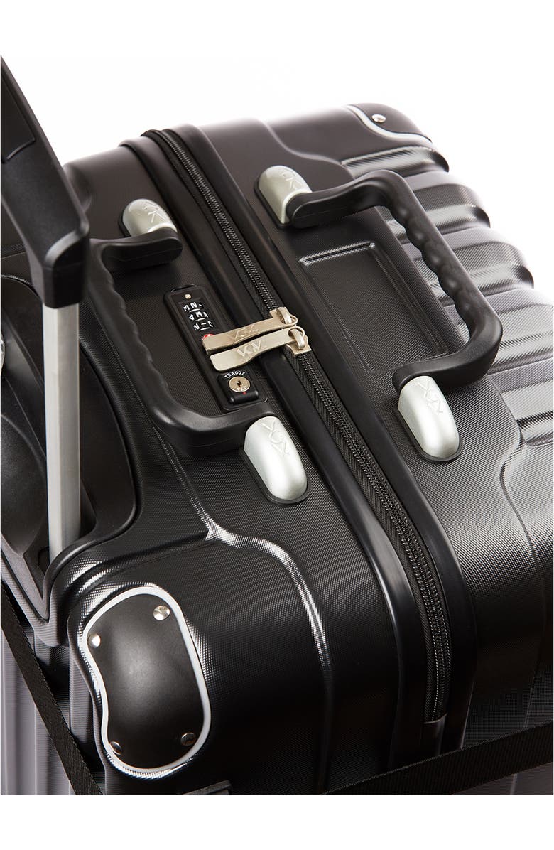 VinGardeValise Grande 12-Bottle Wine & Spirits Suitcase, Alternate, color, Black