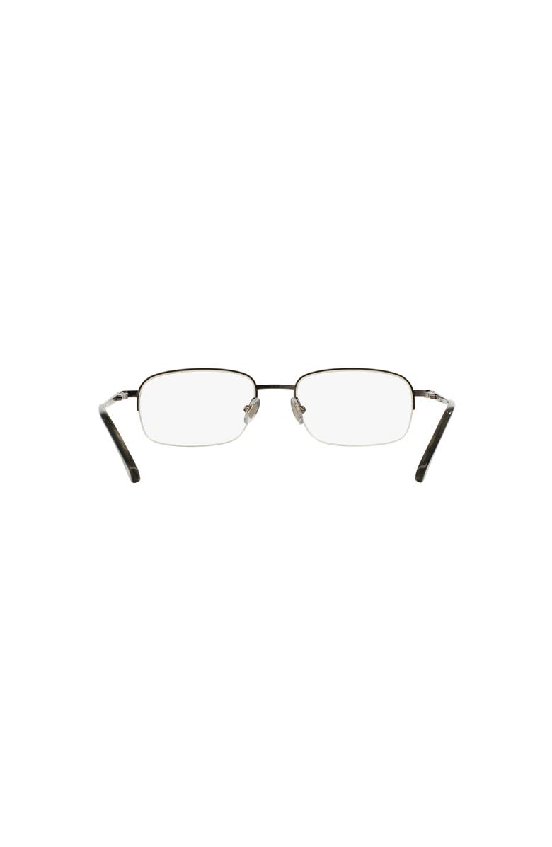 Brooks Brothers 52mm Rectangle optical glasses, Alternate, color, Grey