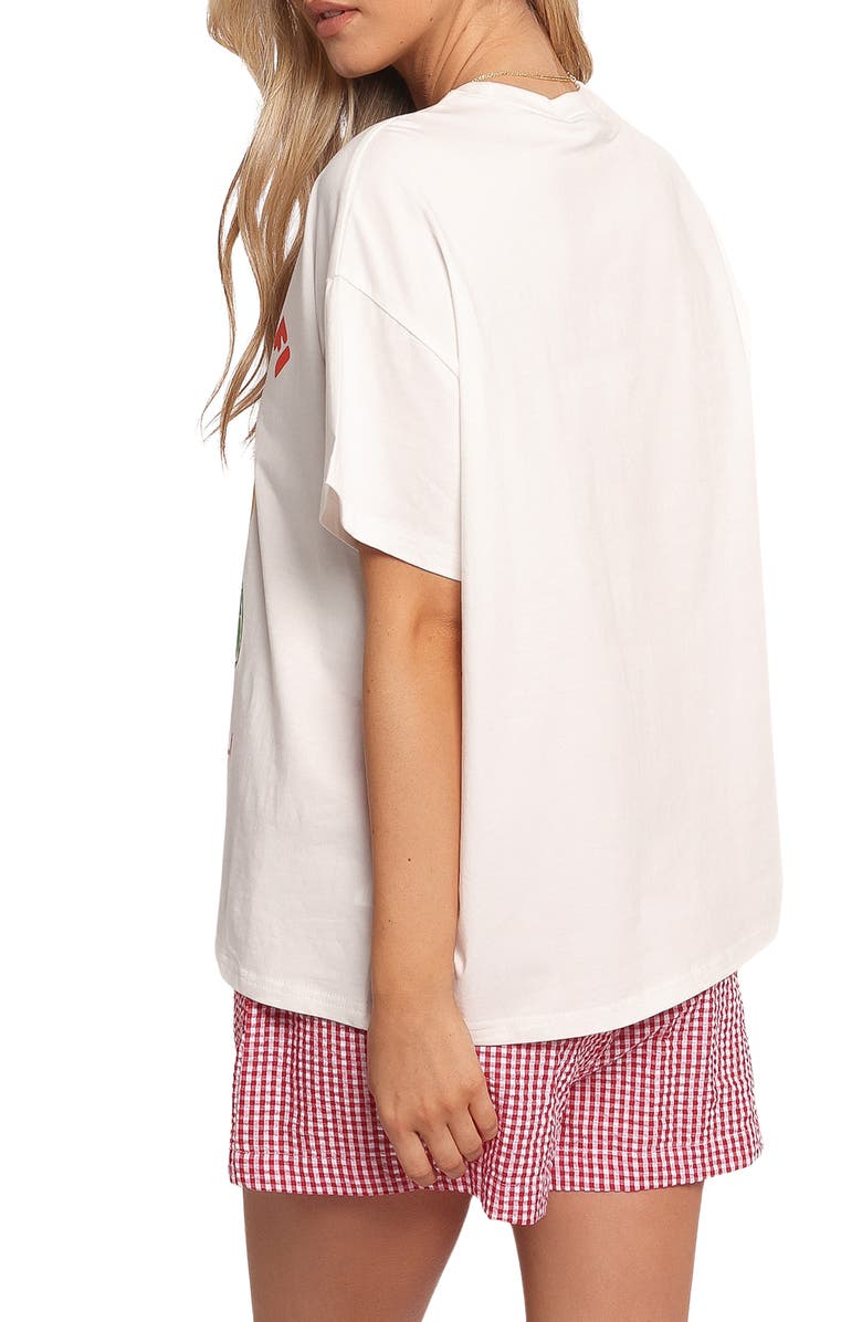 Petal & Pup Costa D Amalfi Graphic T-Shirt, Alternate, color, White