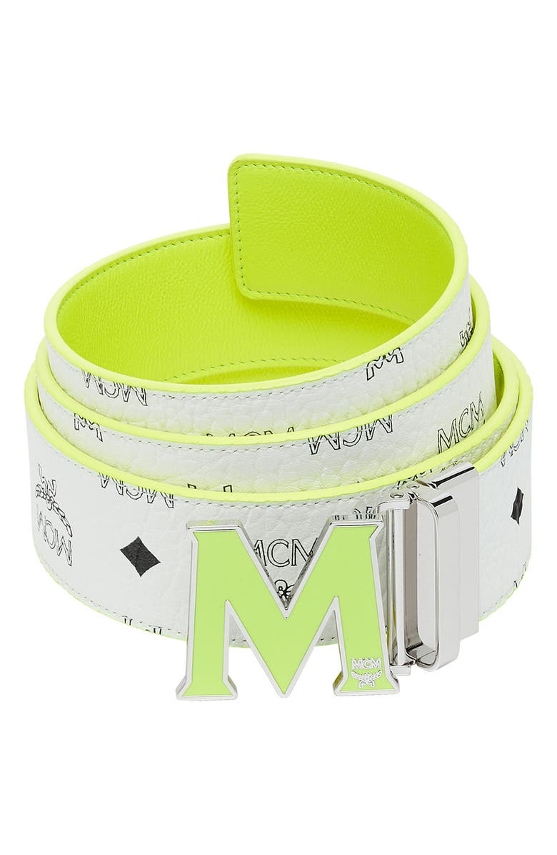 MCM Visetos Reversible Belt, Main, color, 