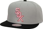 Mitchell & Ness Men's Mitchell & Ness Gray Chicago White Sox Cooperstown Collection Away Snapback Hat