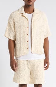 HONOR THE GIFT Mind Maze Cotton Blend Camp Shirt