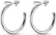 UNODE50 Polished Round Earrings