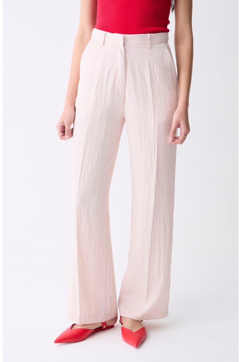 Caleira Straight Leg Pants, Alternate, color, PINK