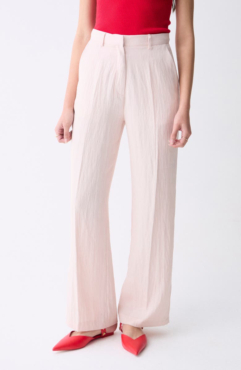 DELUC Caleira Straight Leg Pants, Alternate, color, Pink
