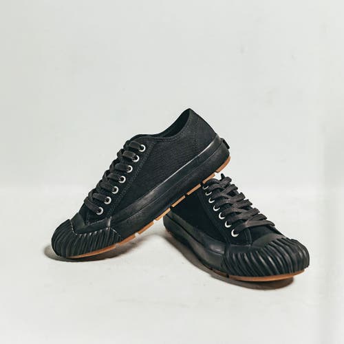 Pf Flyers P.f. Flyers Grounder Low-top Sneaker In Black