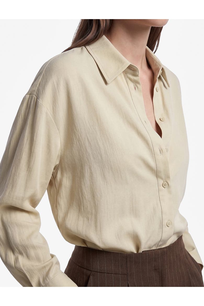 Long Sleeve Shirt, Alternate, color, KHAKI