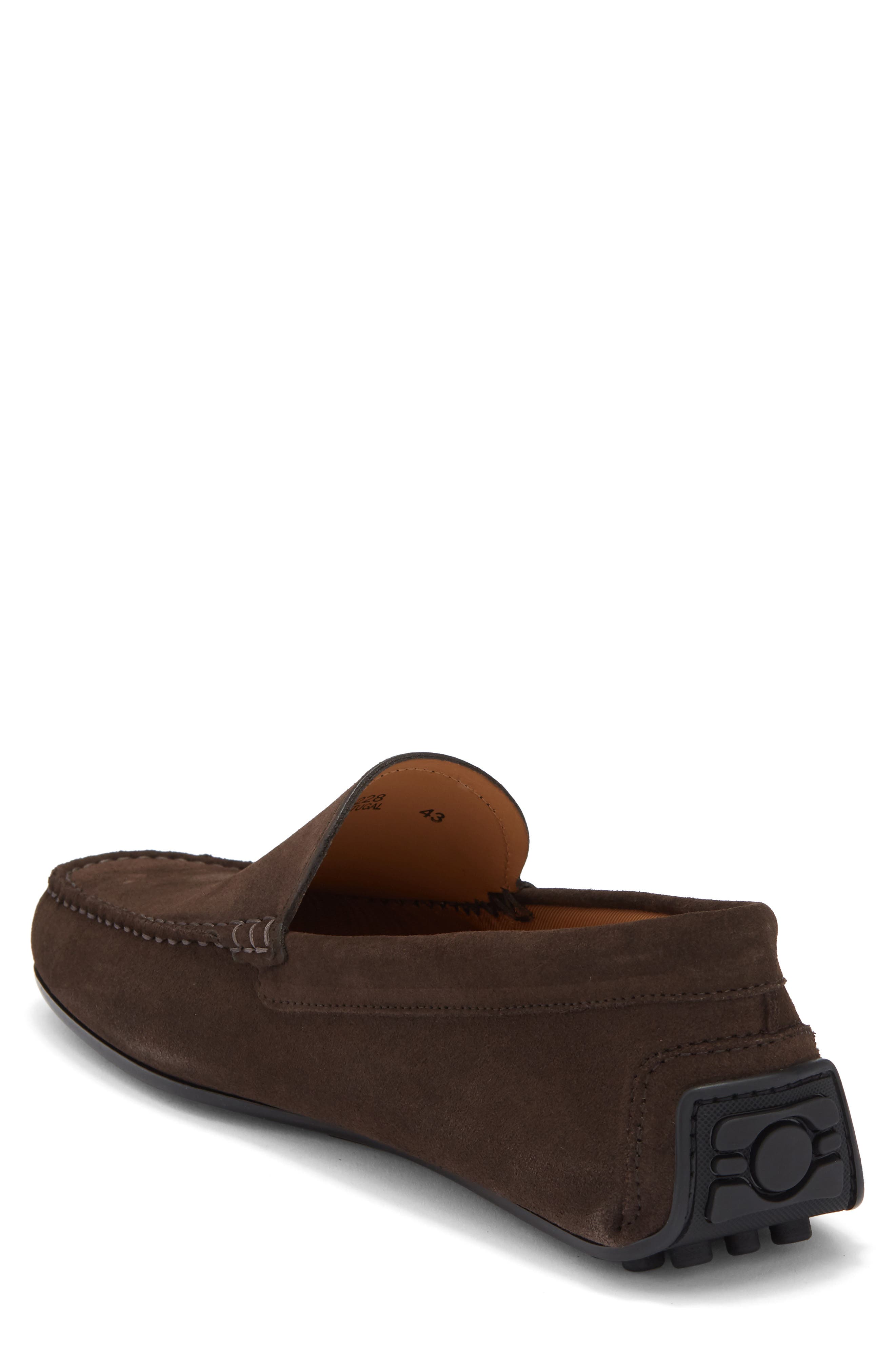 Grady Driving Loafer, Alternate, color, DARK BROWN