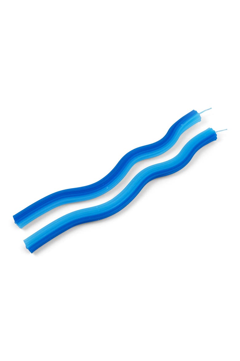 Wiggle Candles, Alternate, color, LIGHT BLUE- BLUE