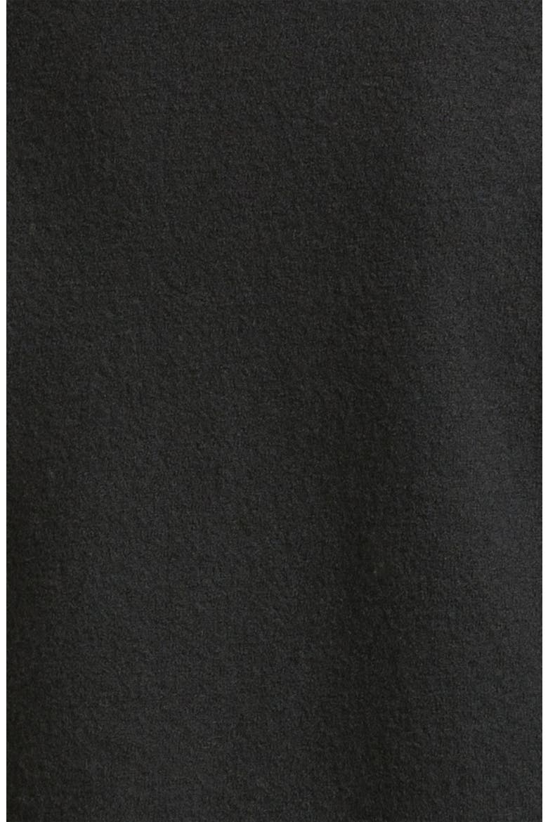 Draped Boiled Wool Jacket, Alternate, color, GREY BLACK