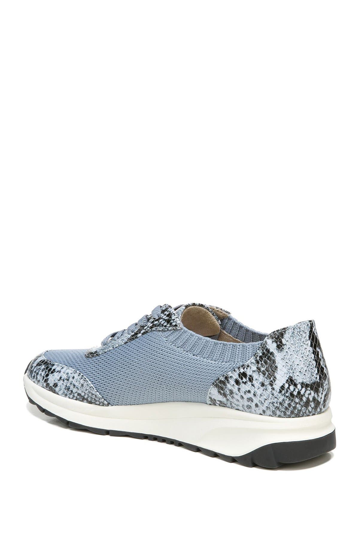 Naturalizer Nash Snakeskin Embossed Sneaker, Alternate, color, 