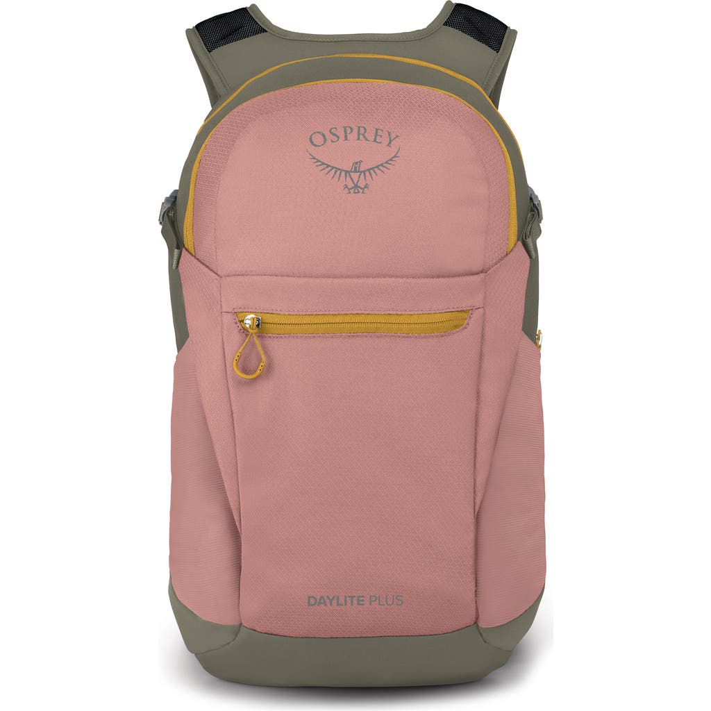 Osprey Daylite Plus Backpack In Liquify Print/kakio Pink