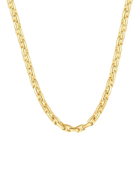 14k Gold Women's 24" Chain Necklace 42 Grams 7mm Thick