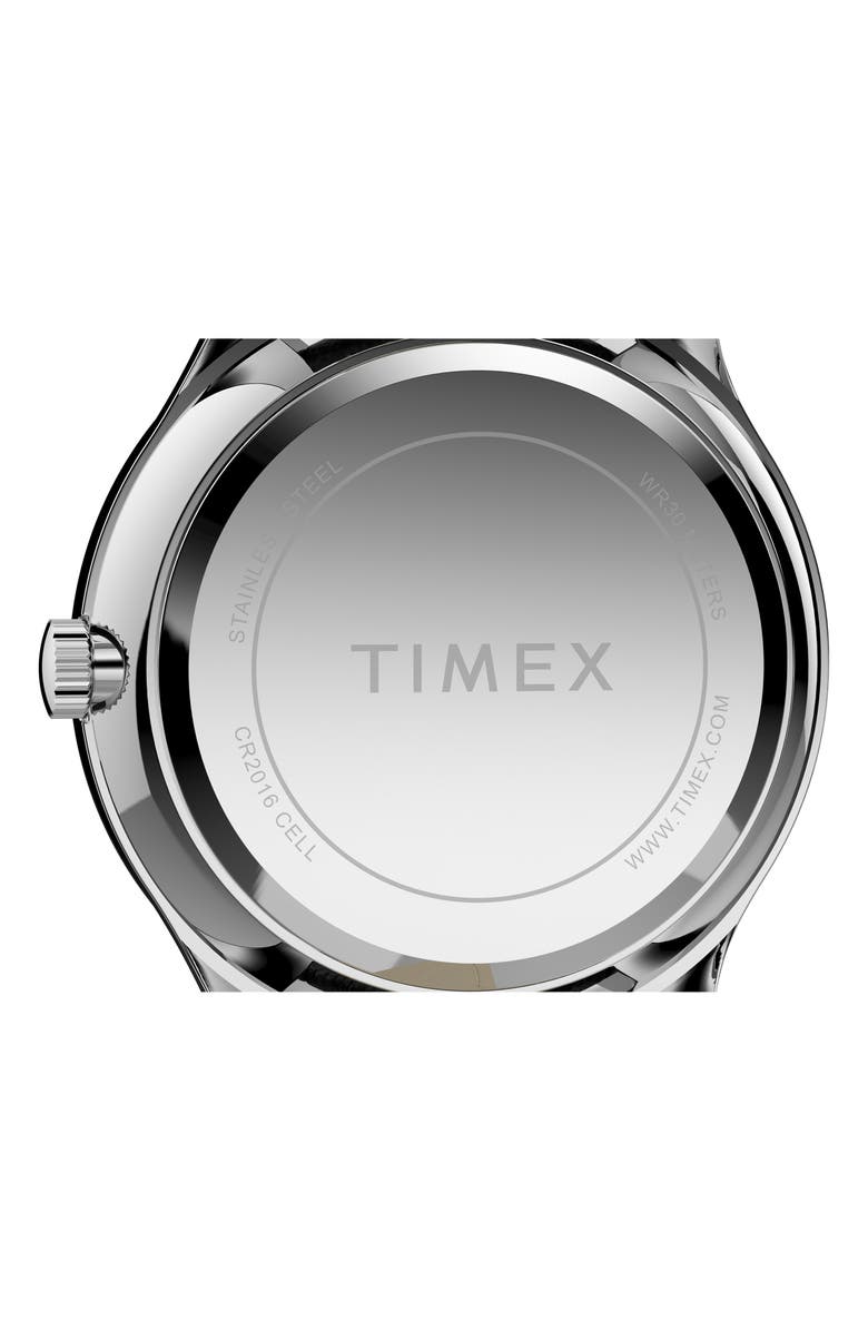 Timex<sup>®</sup> Easy Reader<sup>®</sup> Leather Strap Watch, 40mm, Alternate, color, 
