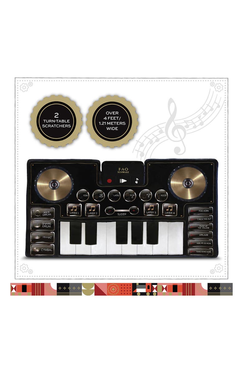 FAO Schwarz Toy Music Mat DJ Mixer, Alternate, color, 