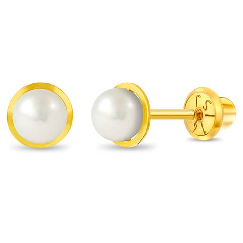 14kmal Cultured Pearl Earrings