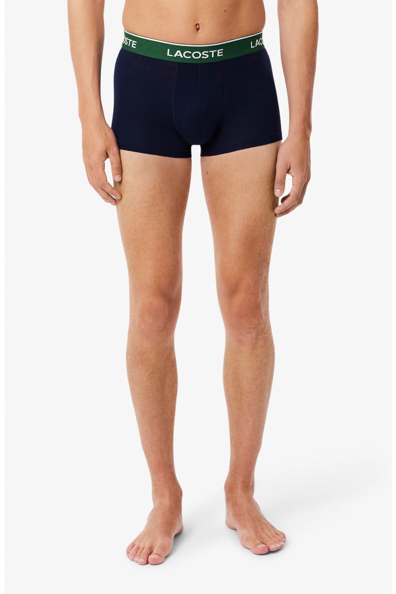Core Essentials Assorted 3-Pack Stretch Cotton Boxer Briefs, Alternate, color, NAVY BLUE/ GREEN-RED-NAVY