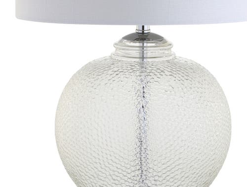 Jonathan Y Avery Glass / Crystal Led Table Lamp In Clear