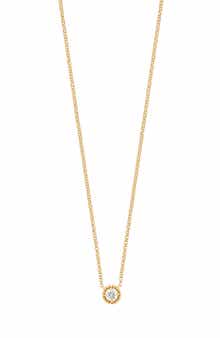 Bony Levy 18K Yellow Gold Diamond Pendant Necklace