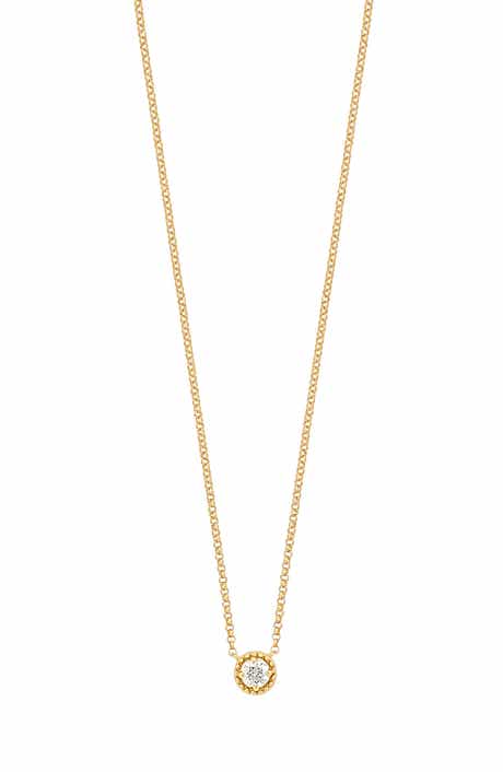 Bony Levy 18K Yellow Gold Diamond Pendant Necklace