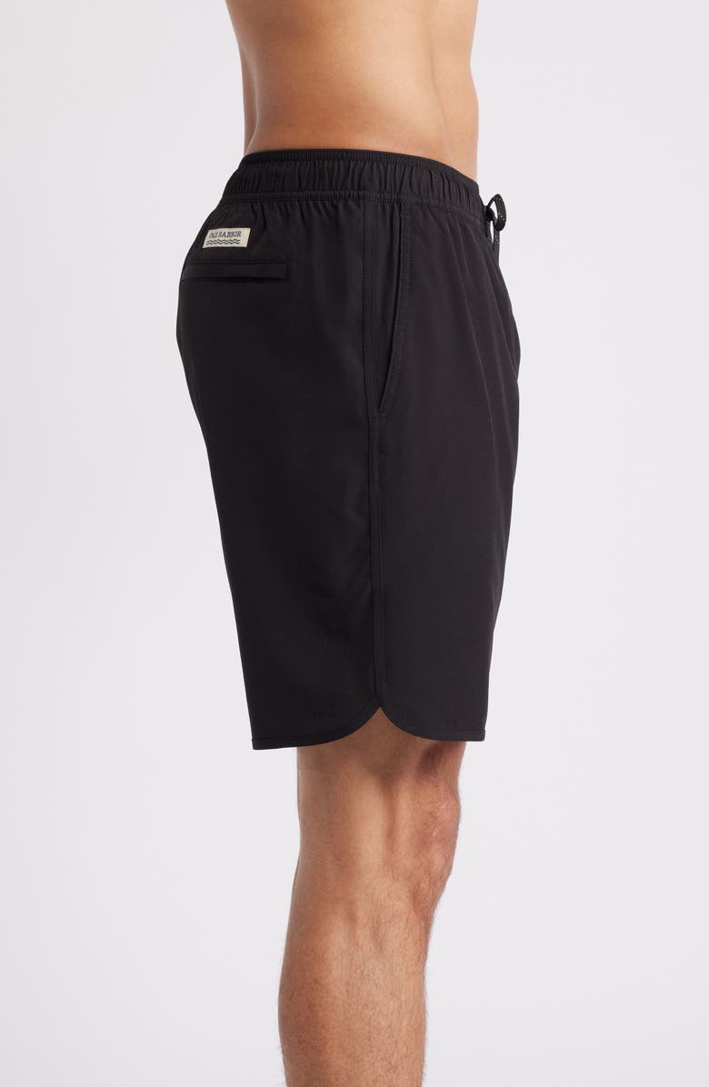 Fair Harbor The Anchor Swim Trunks, Alternate, color, Blackdnu