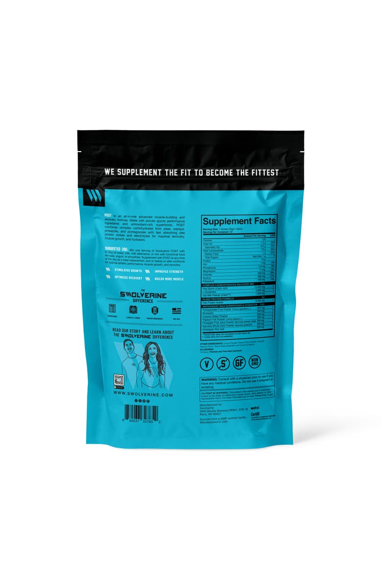 Swolverine Post Workout, Alternate, color, Chocolate Peanut Butter