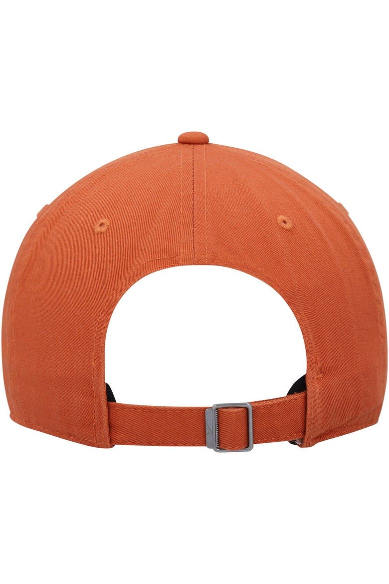 Men's Nike Burnt Orange Texas Longhorns Heritage86 Logo Performance Adjustable Hat, Alternate, color, Burnt Orange