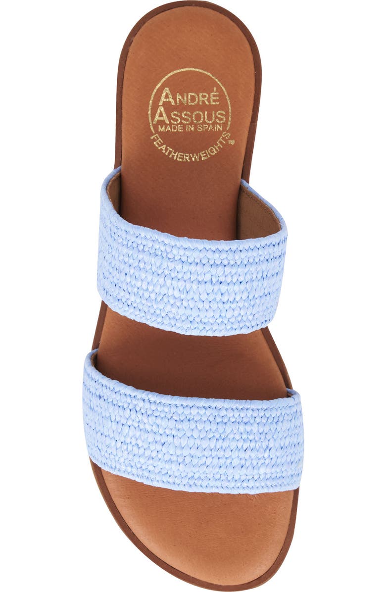 André Assous Galia Featherweights<sup>™</sup> Slide Sandal, Alternate, color, Blue