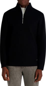 KARL LAGERFELD PARIS Quarter Zip Pullover