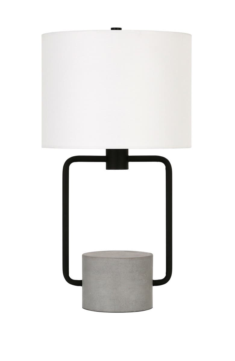 ADDISON AND LANE Howland Blackened Bronze and Concrete Table Lamp, Main, color, 
