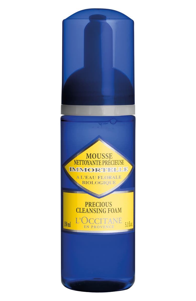 L'Occitane Immortelle Precious Cleansing Foam, Main, color, 