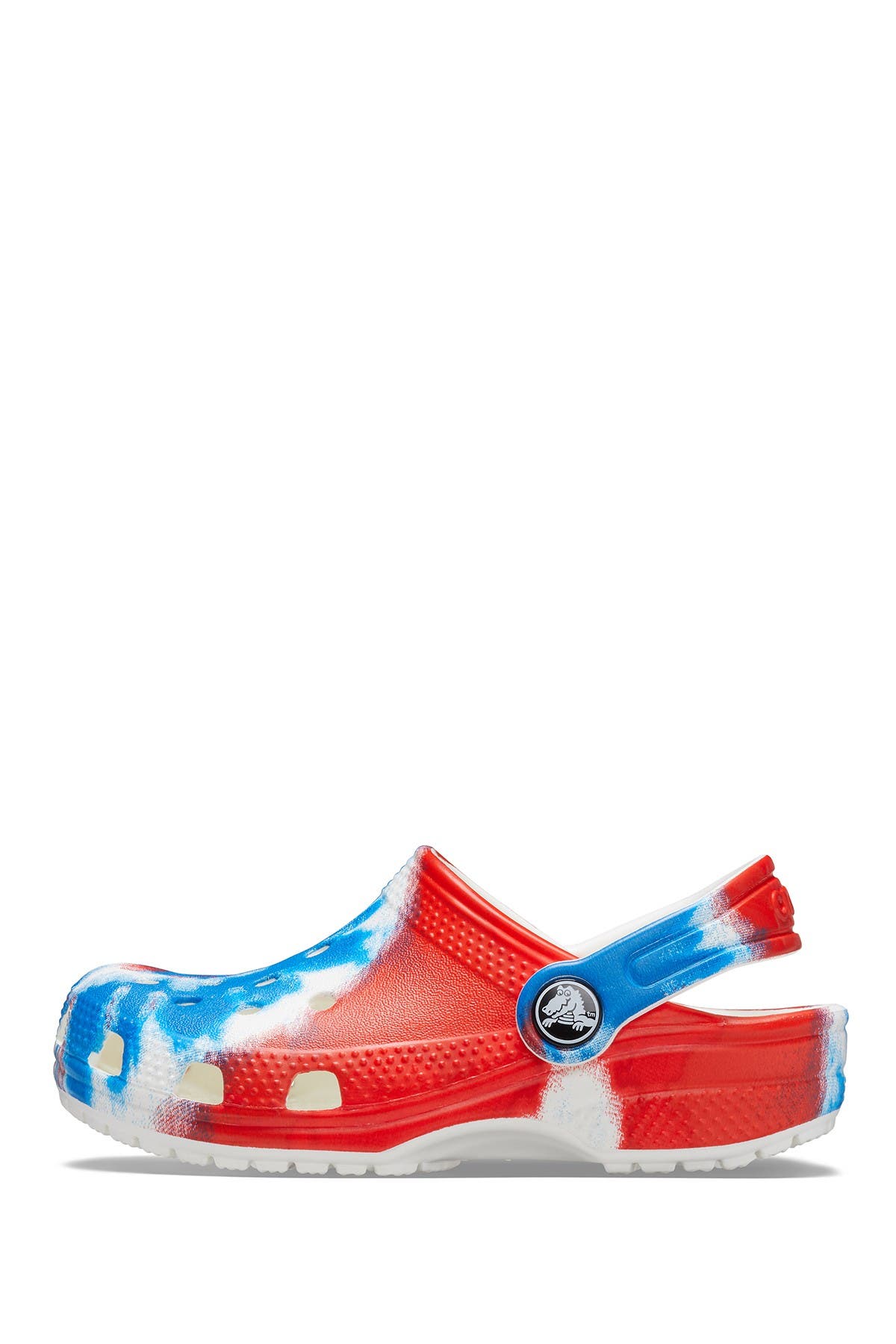 CROCS <sup>™</sup> Kids' Tie Dye Classic Clog, Alternate, color, 