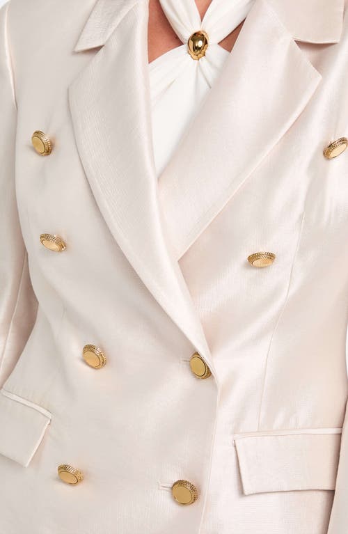 Marciano Milla Double Breasted Blazer In Pink