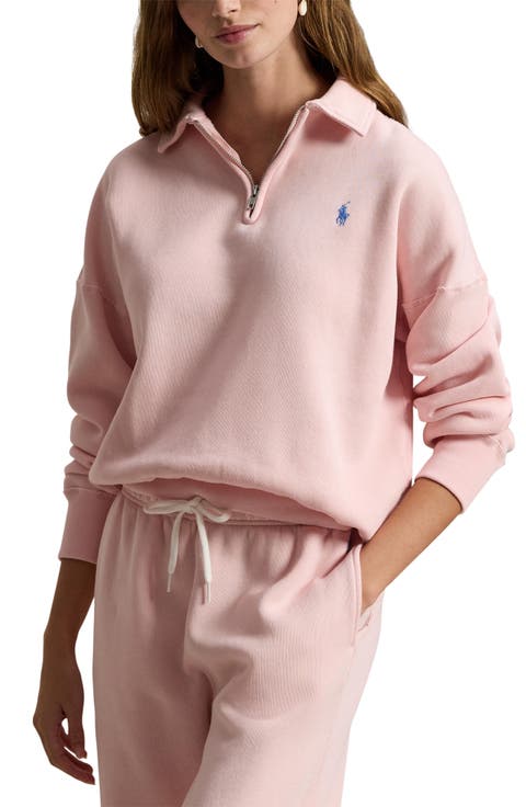 Fleece Quarter Zip Pullover