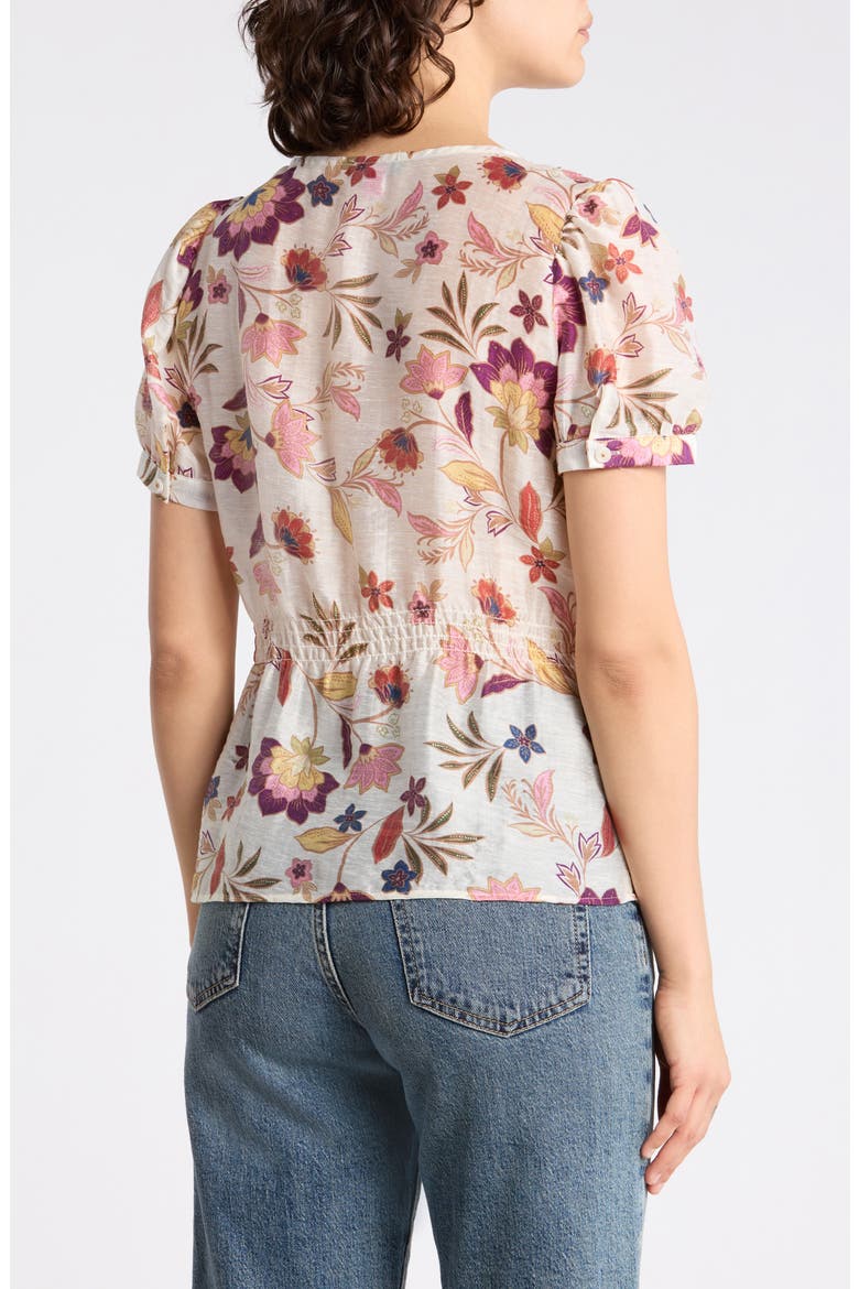 Puff Sleeve Top, Alternate, color, NEW IVORY