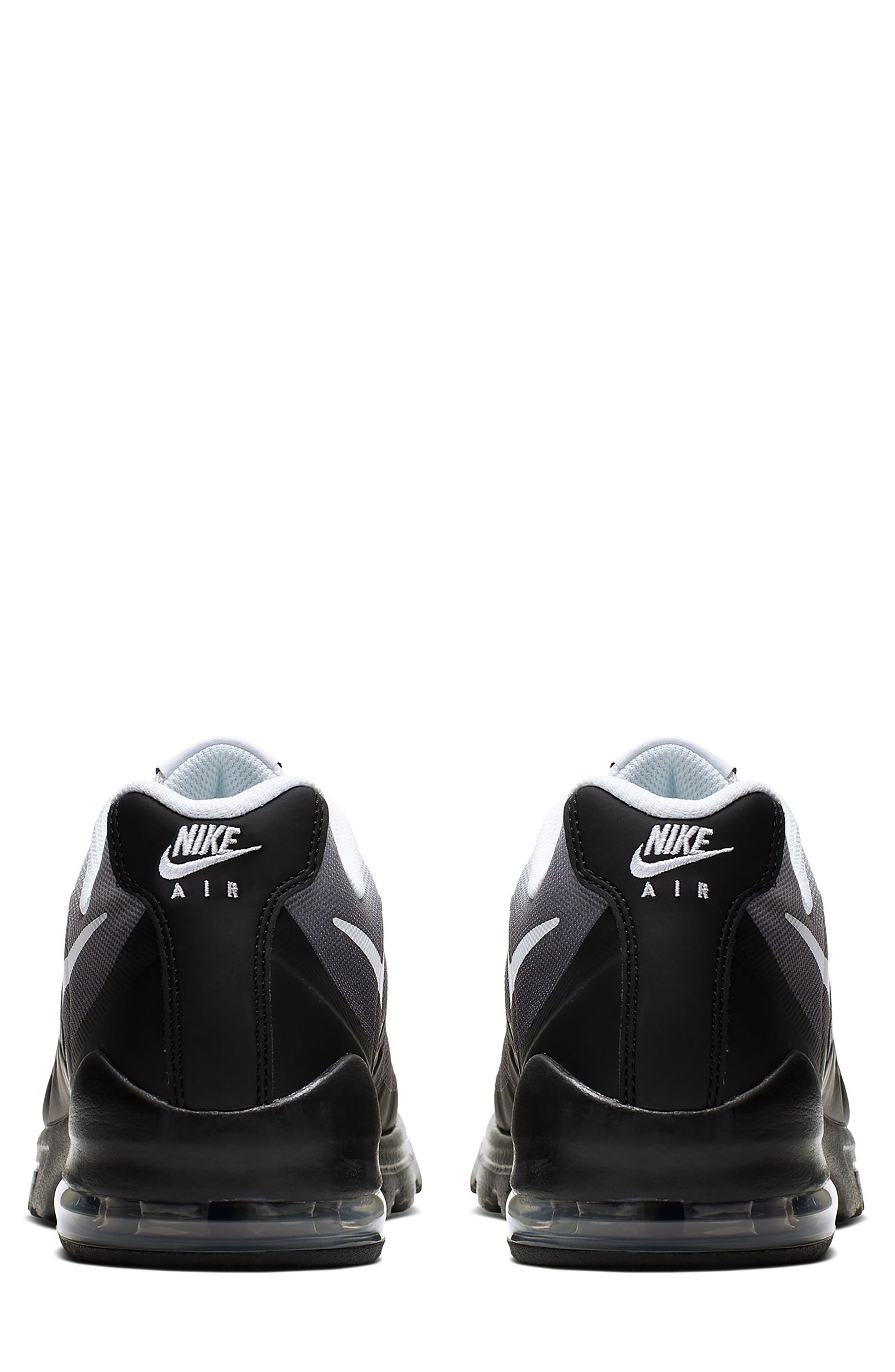 Air Max Invigor Print Sneaker, Alternate, color, 010 BLACK/WHITE