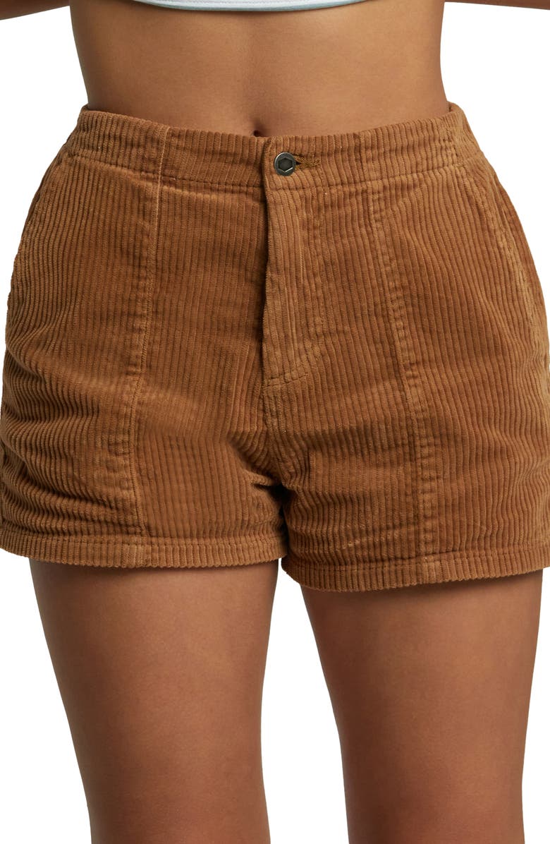 RVCA Daylight Corduroy Shorts, Main, color, 