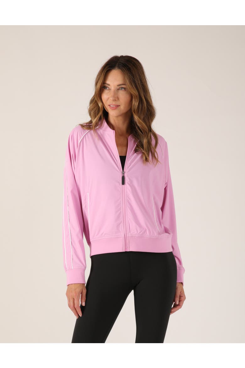 Track Mode Jacket, Main, color, Wild Orchid/White