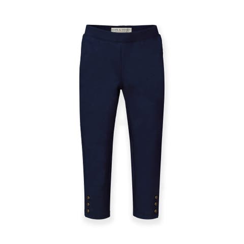 Girls' Button Cuff Ponte Pant, Kids