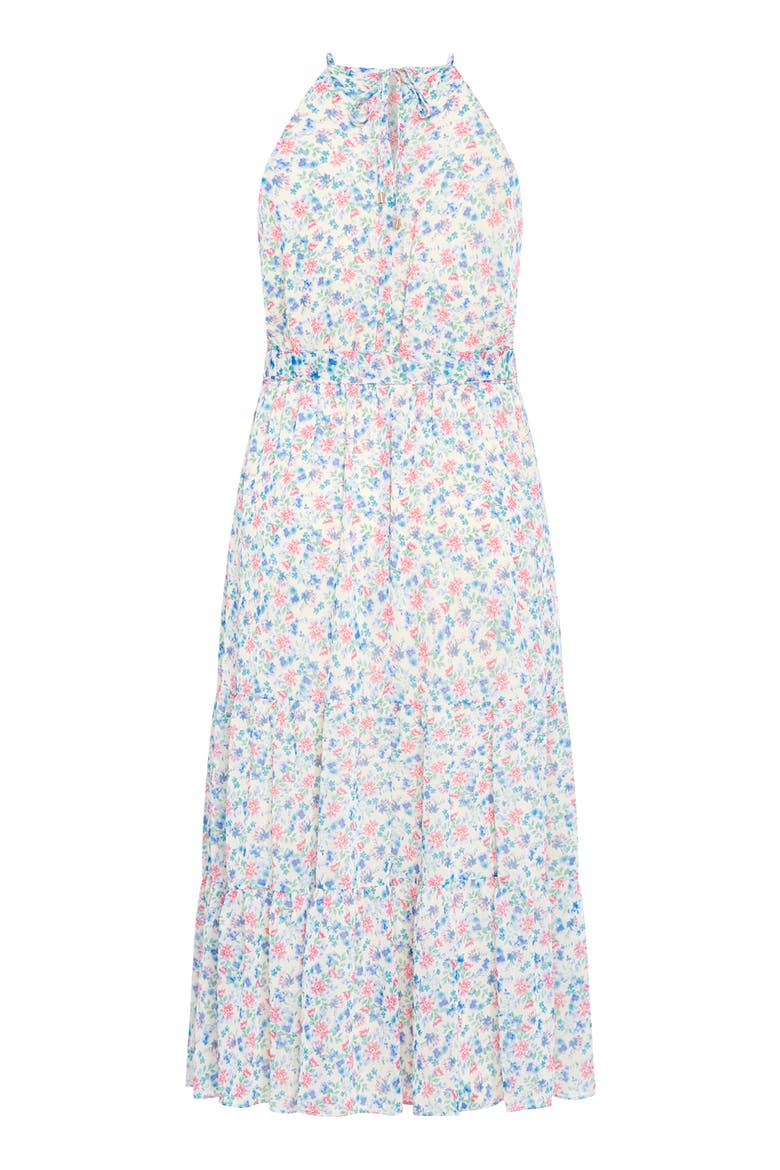 Lidia Maxi Halter Dress, Alternate, color, DELICATE DITSY