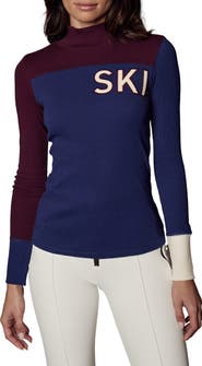 Alp N Rock Fallon Mock Neck Rib Top