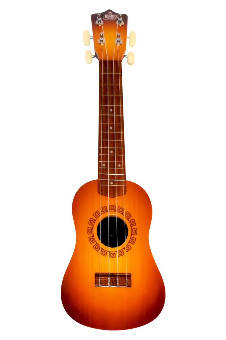 Kids' Soprano Ukulele Set, Main, color, BROWN