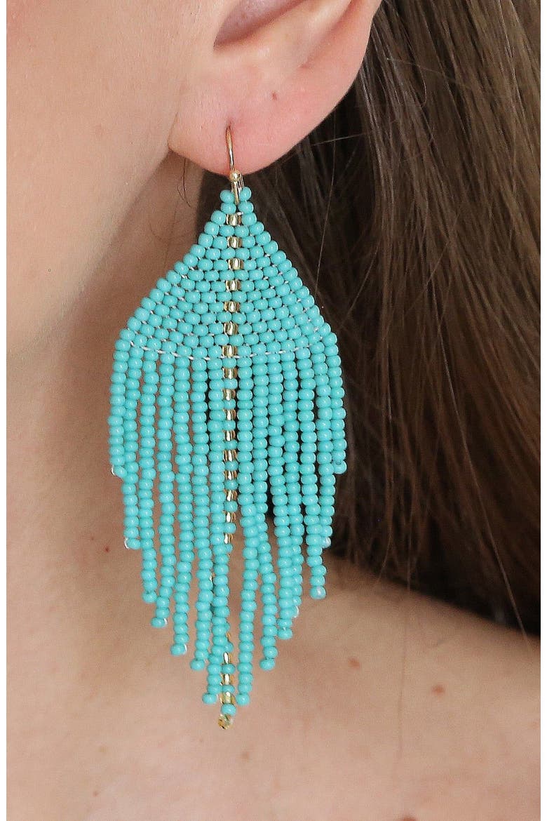 Ola Gem Drop Earrings, Alternate, color, Gold