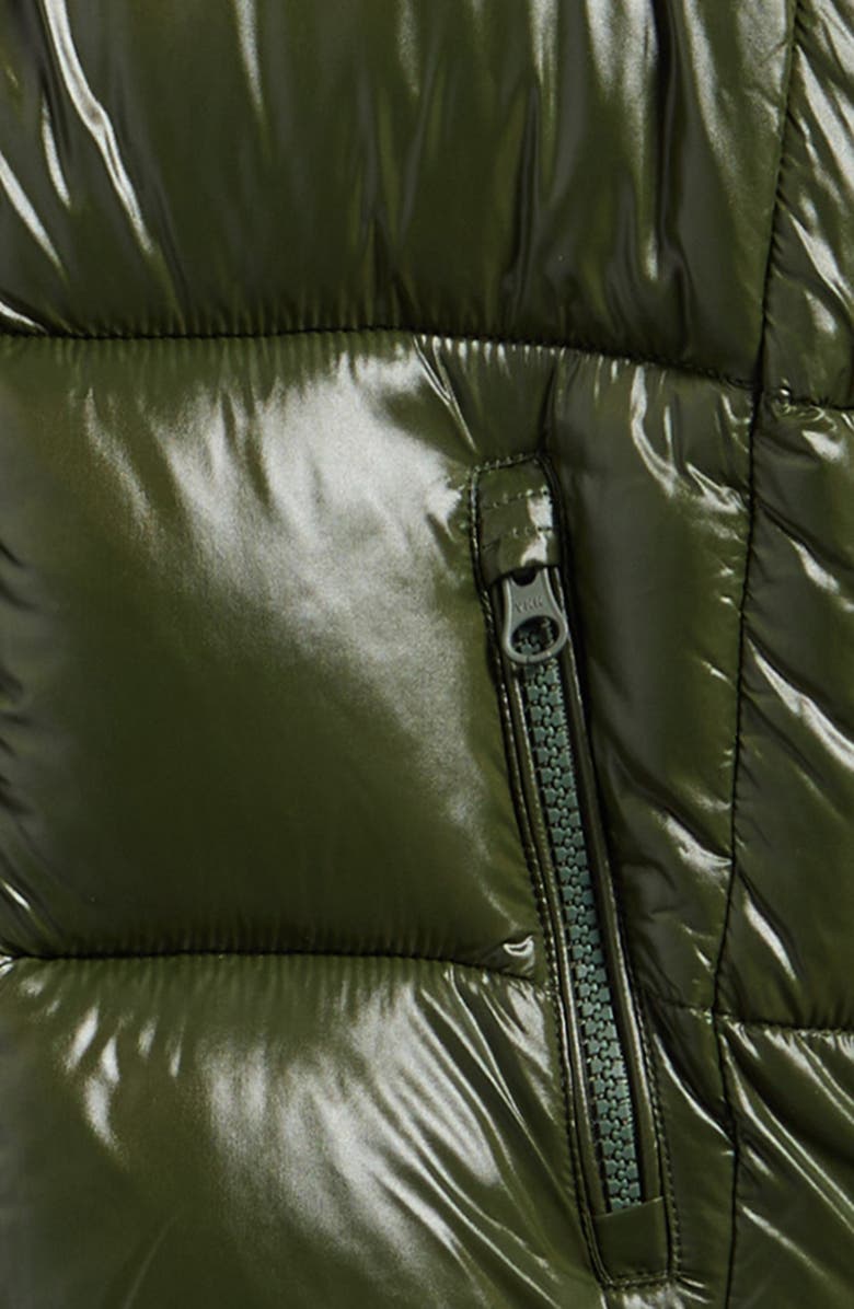 Save The Duck Kids' Artie Water Resistant Quilted Puffer Jacket, Alternate, color, Pine Green