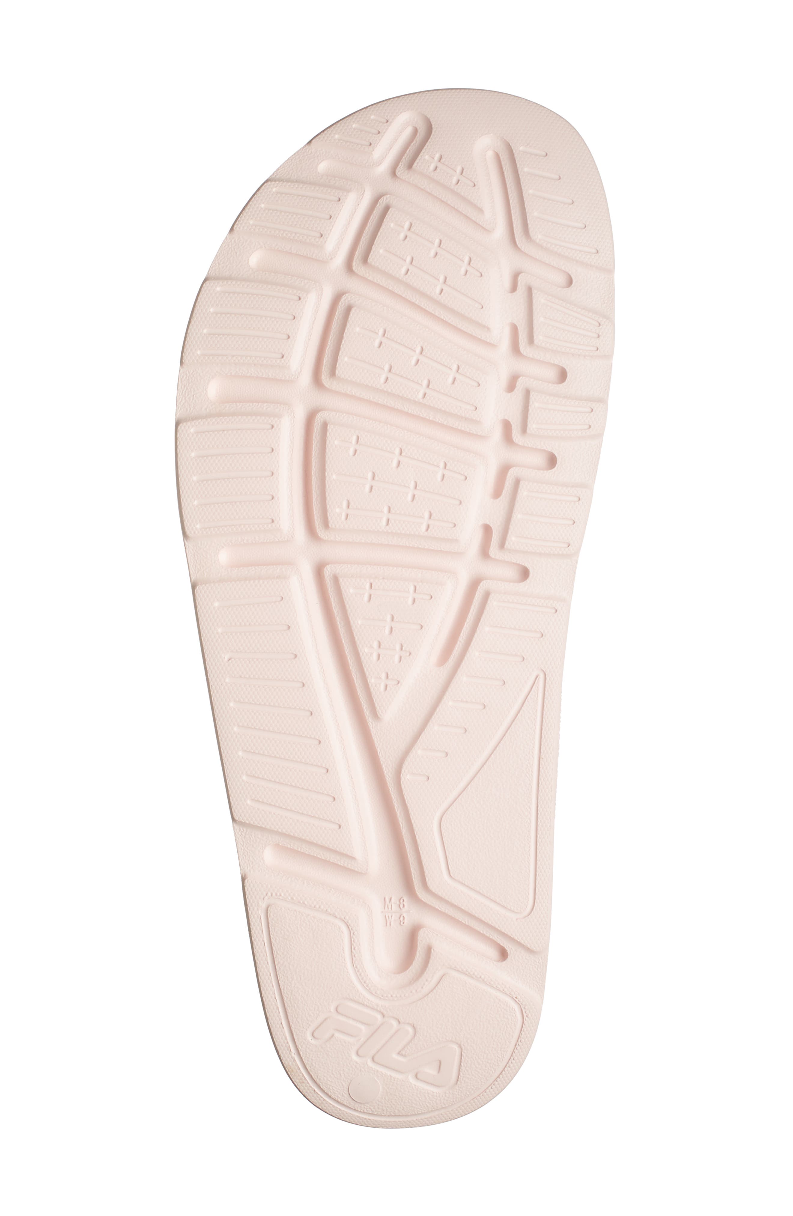Big Box Logo Slide Sandal, Alternate, color, PINK/ SILVER/ PINK