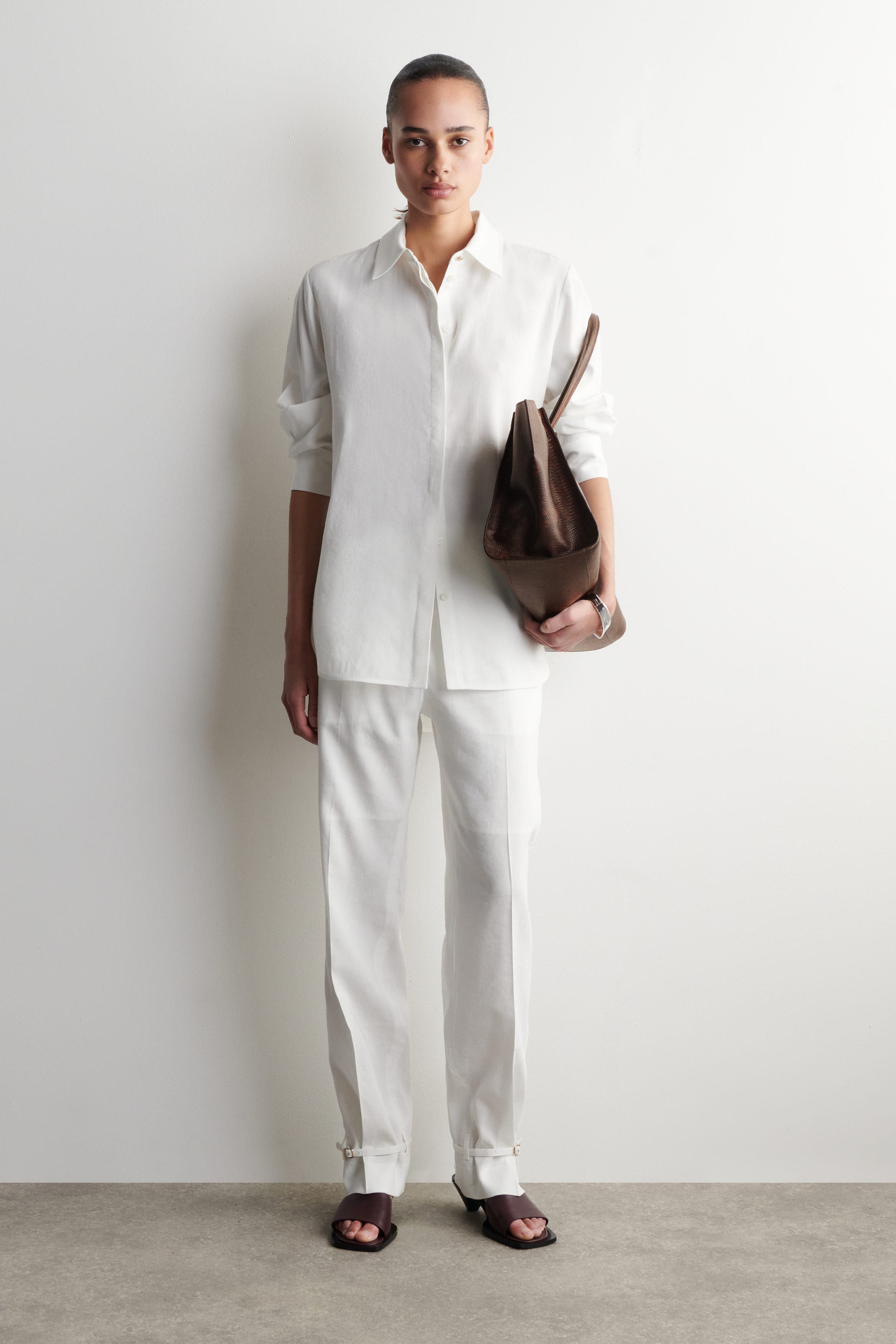 Longline Linen Shirt - image 4