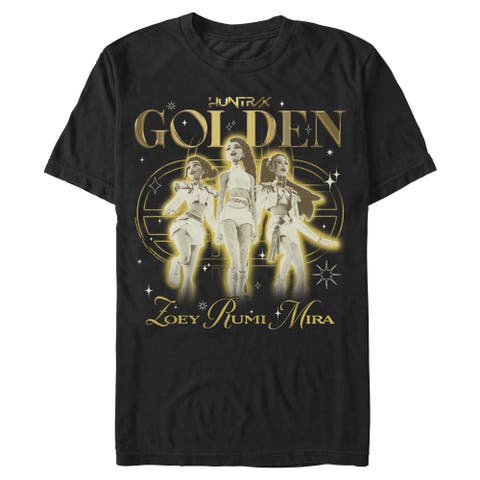 Men's KPop Demon Hunters Huntrix The Golden Girls  Graphic T-Shirt
