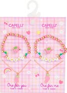Capelli New York Kids' 6-Piece BFF Bracelet & Necklace Set